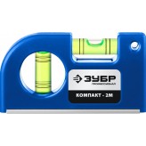 ЗУБР Компакт2-М 85 мм, Магнитный компактный уровень (34551)