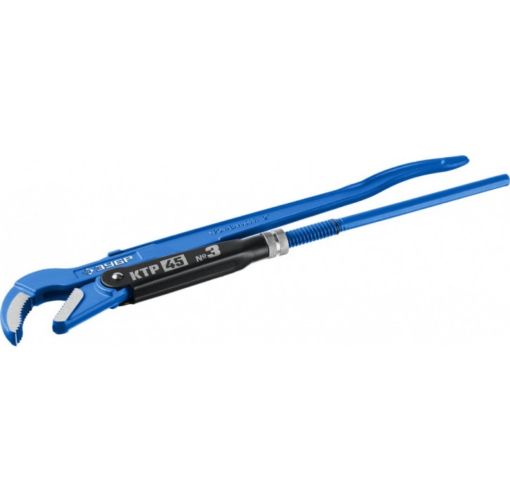 ЗУБР КТР-45, №3, 2″, 560 мм, Трубный ключ с изогнутыми губками Тип ″Т″, Профессионал (27337-3) ЗУБР КТР-45, №3, 2″, 560 мм, Трубный ключ с изогнутыми губками Тип ″Т″, Профессионал (27337-3)