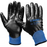 ЗУБР L-XL, двухслойные, износостойкие, перчатки утепленные А..