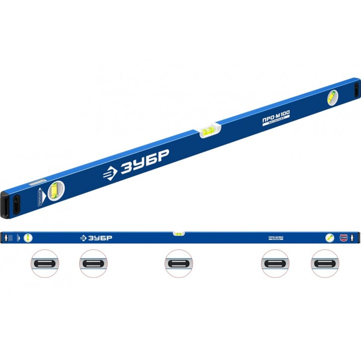 ЗУБР Профессионал-М 1500 мм, Усиленный магнитный уровень (34589-150) ЗУБР Профессионал-М 1500 мм, Усиленный магнитный уровень (34589-150)