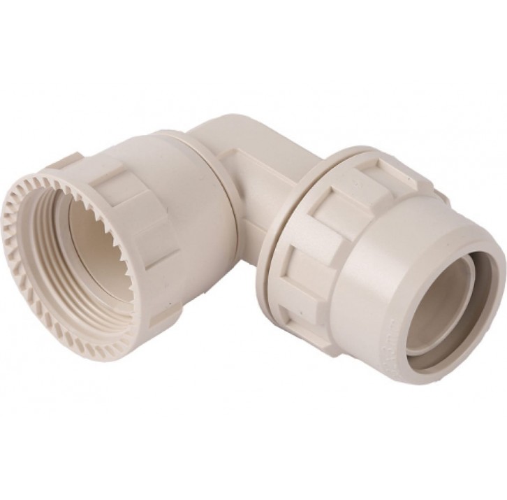 ЗУБР ШиреФит, накидная гайка - штуцер с гайкой 32 мм, Угловой переходник (51482-32) ЗУБР ШиреФит, накидная гайка - штуцер с гайкой 32 мм, Угловой переходник (51482-32)