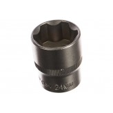 ЗУБР SUPER LOCK, 1/2″, 24 мм, Торцовая головка (27725-24)